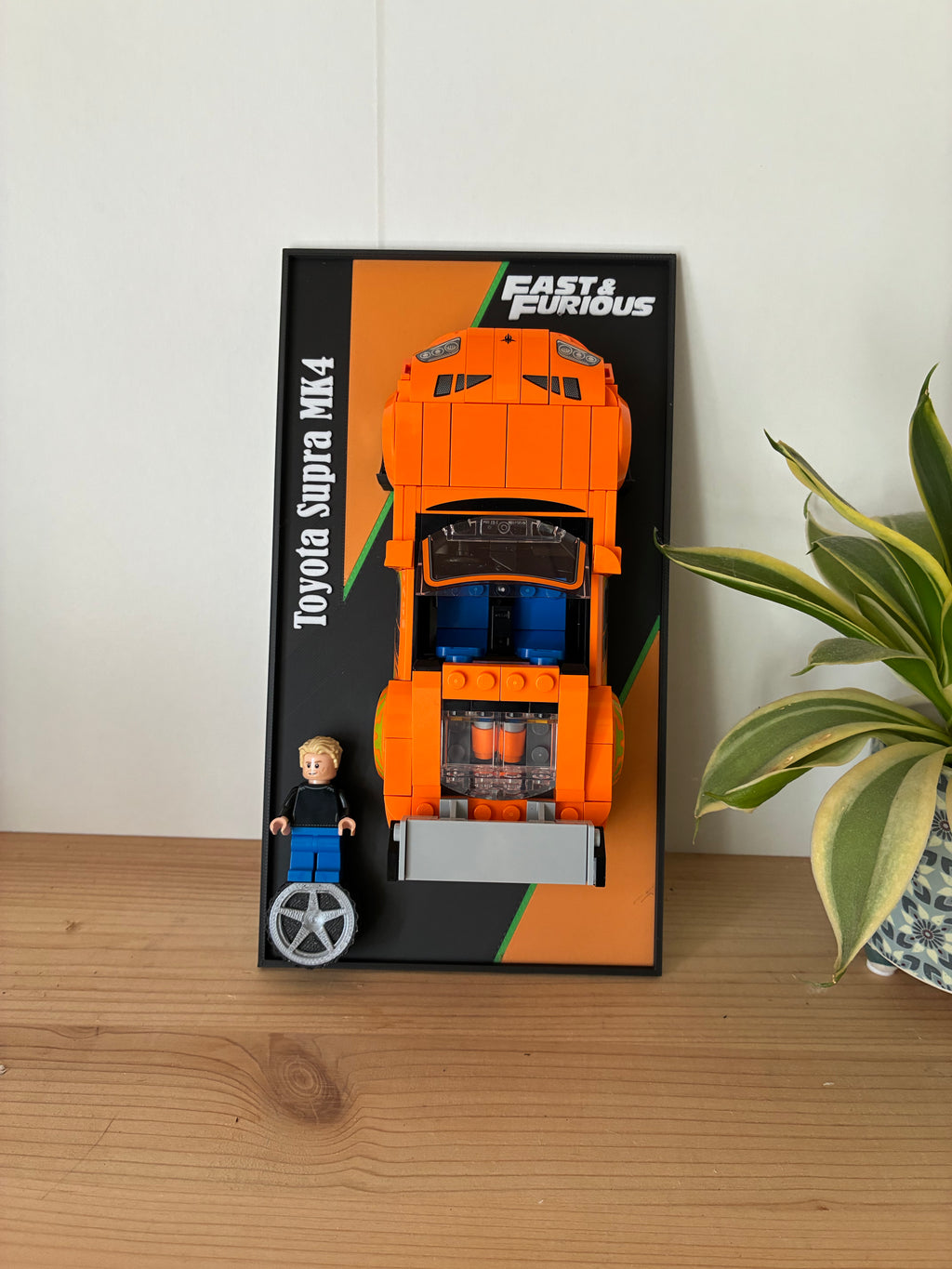 Support mural Lego Speed Champion Fast and Furious