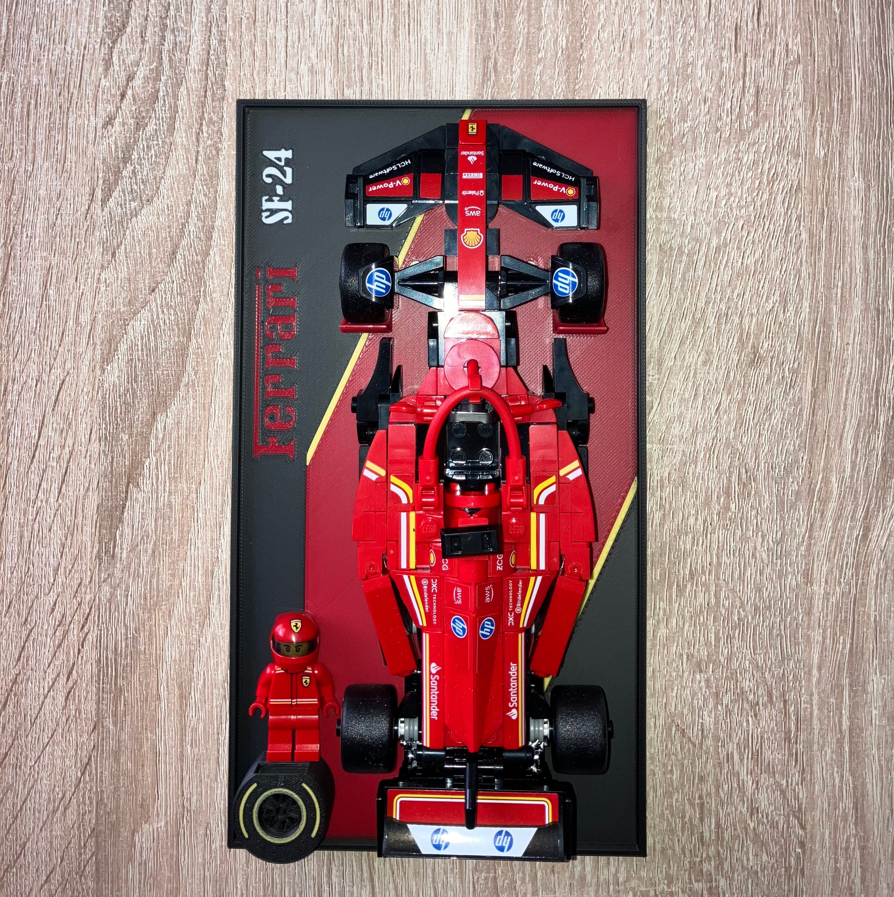 Support mural Lego Speed Champion F1