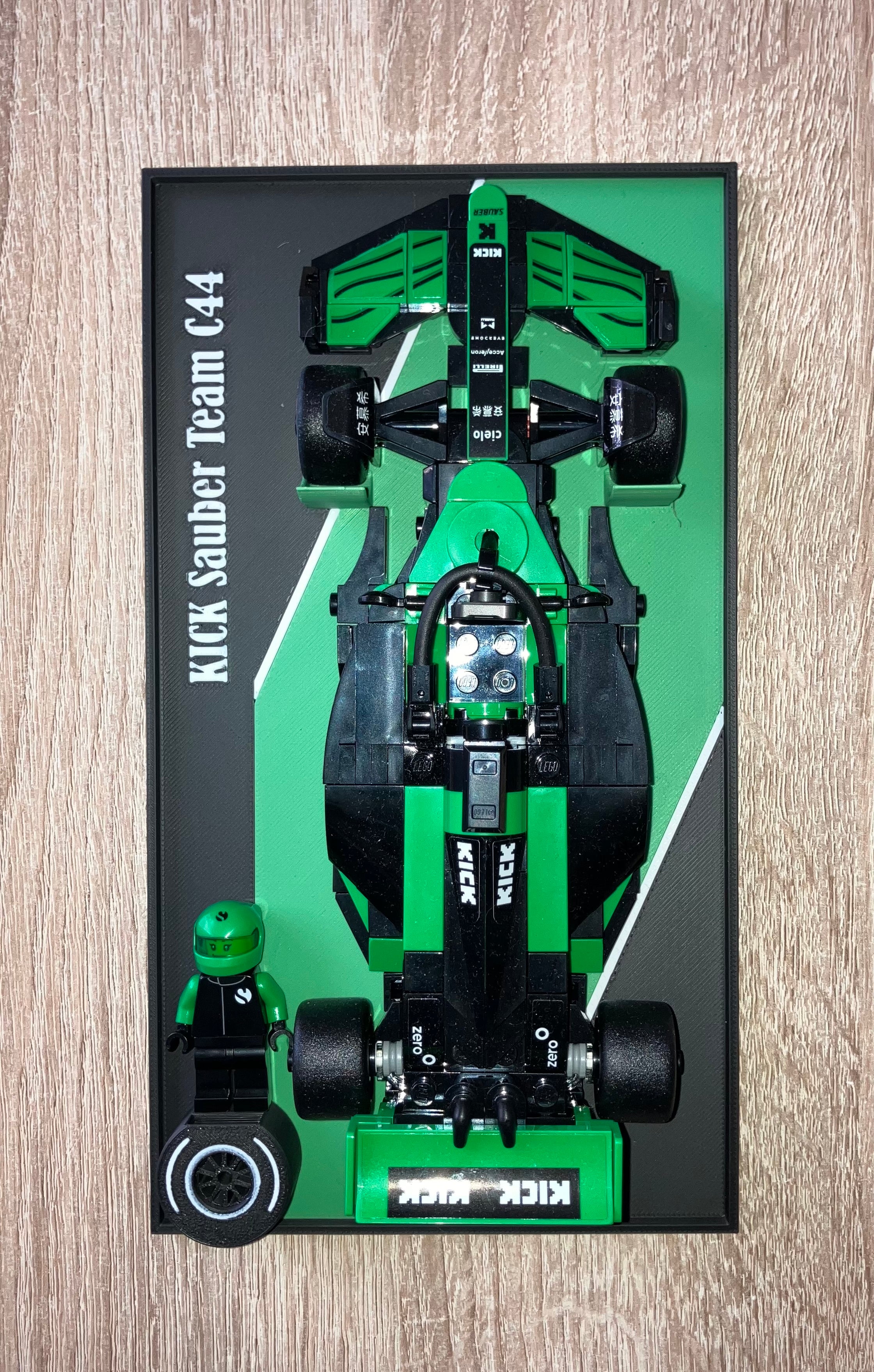 Support mural Lego Speed Champion F1