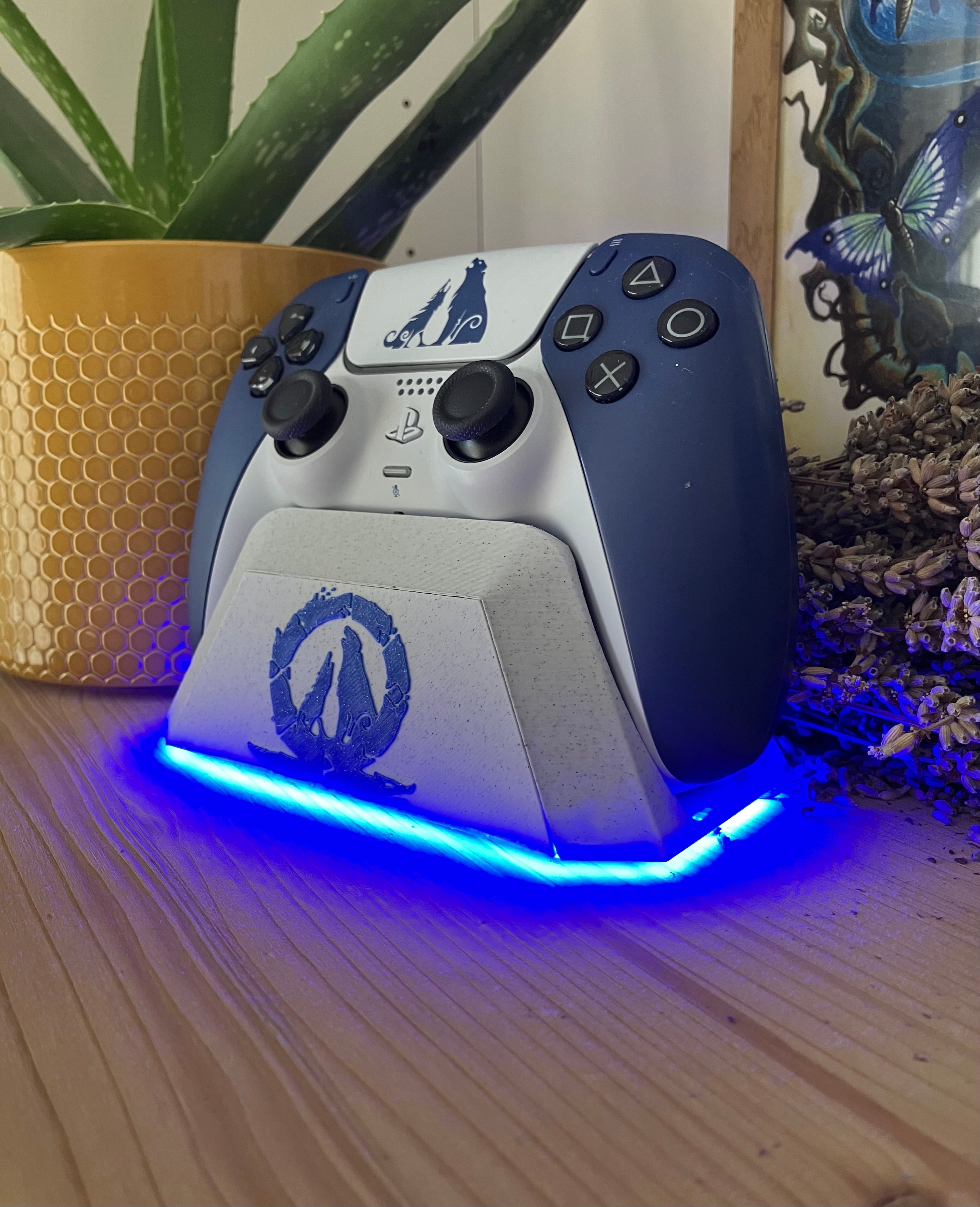 Support pour manette PS5 thème God Of War