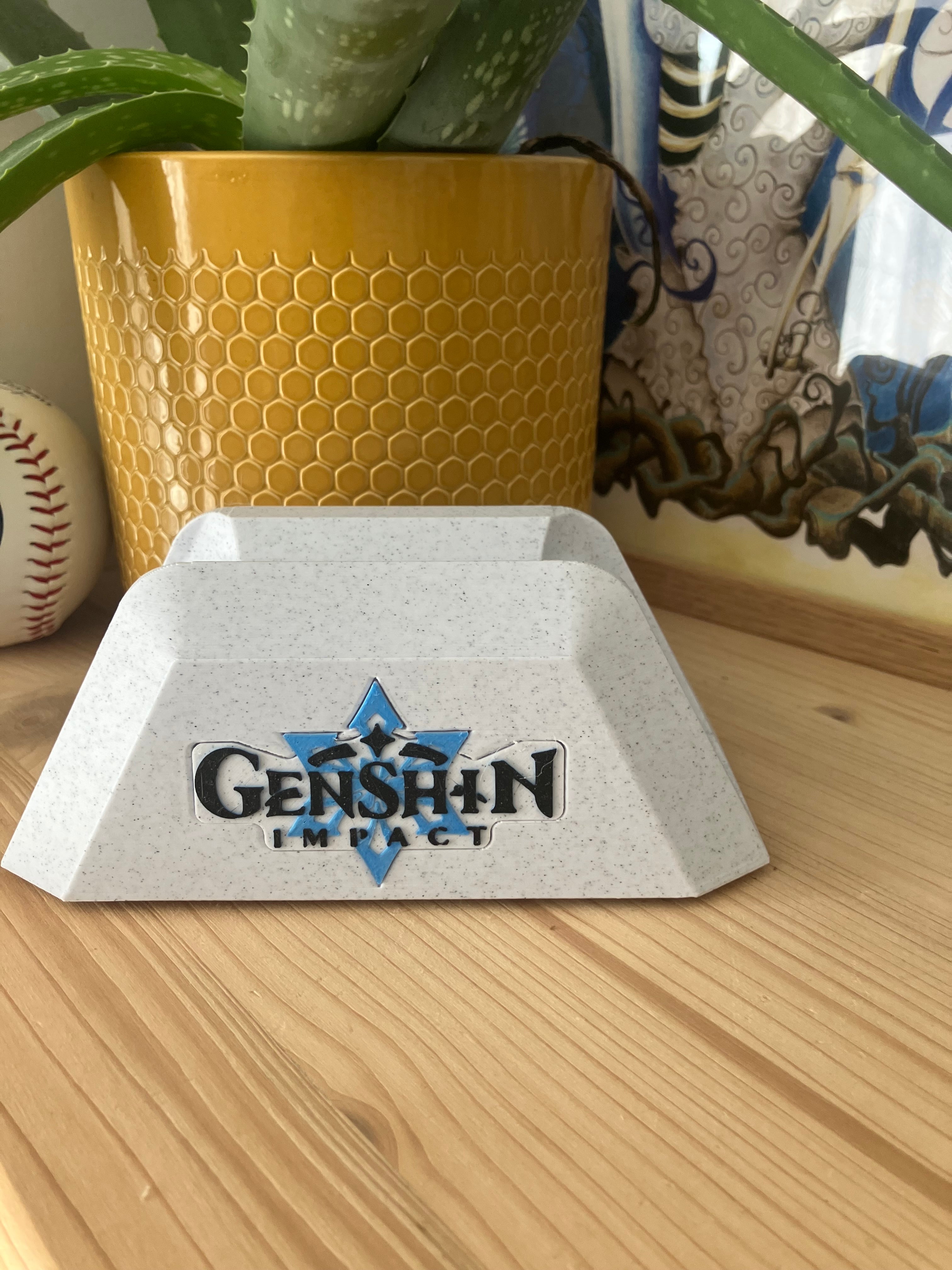 Support pour manette PS5 thème Genshin Impact