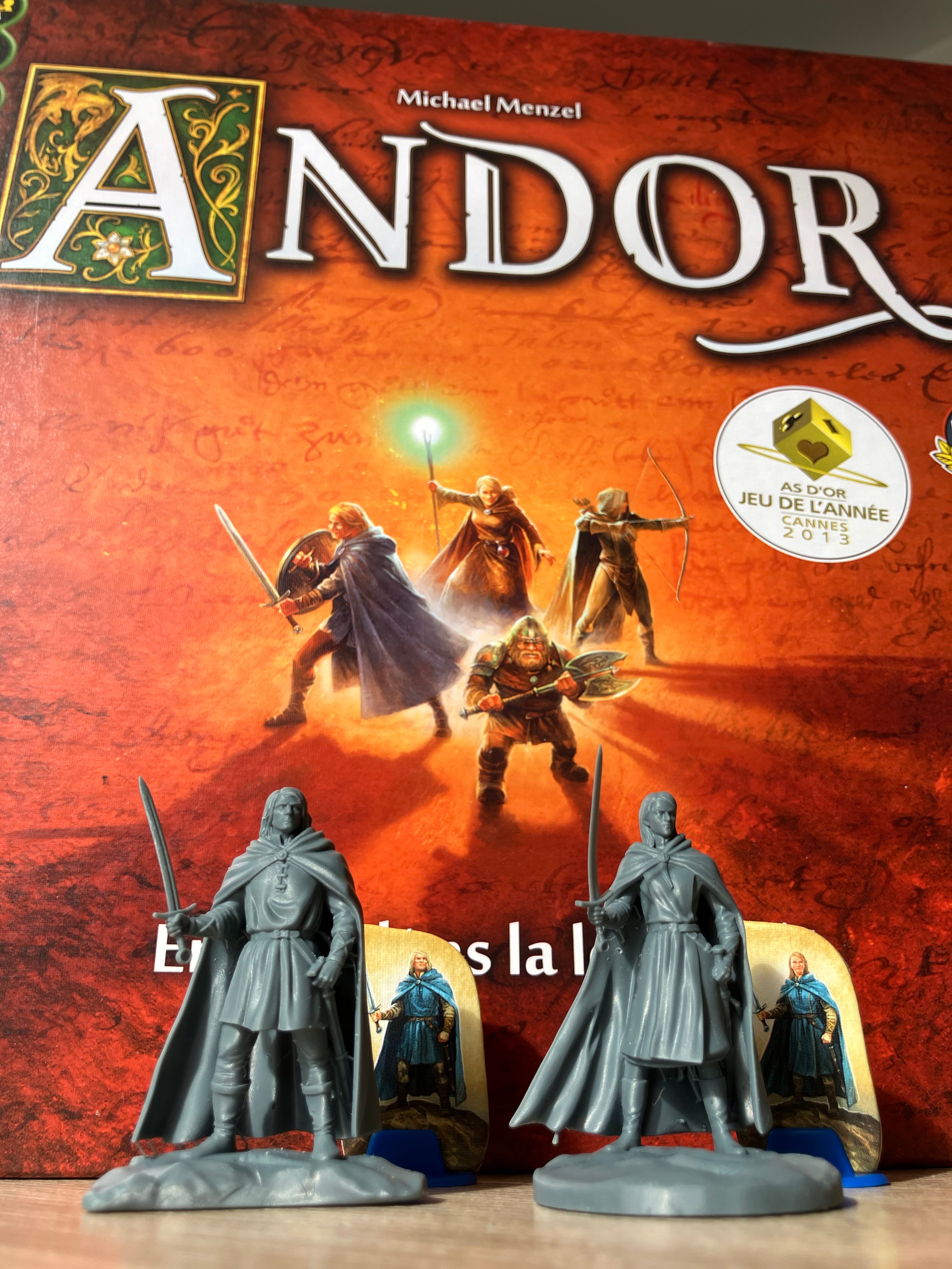 Figurine résine pour le de plateau Les légendes d'Andor