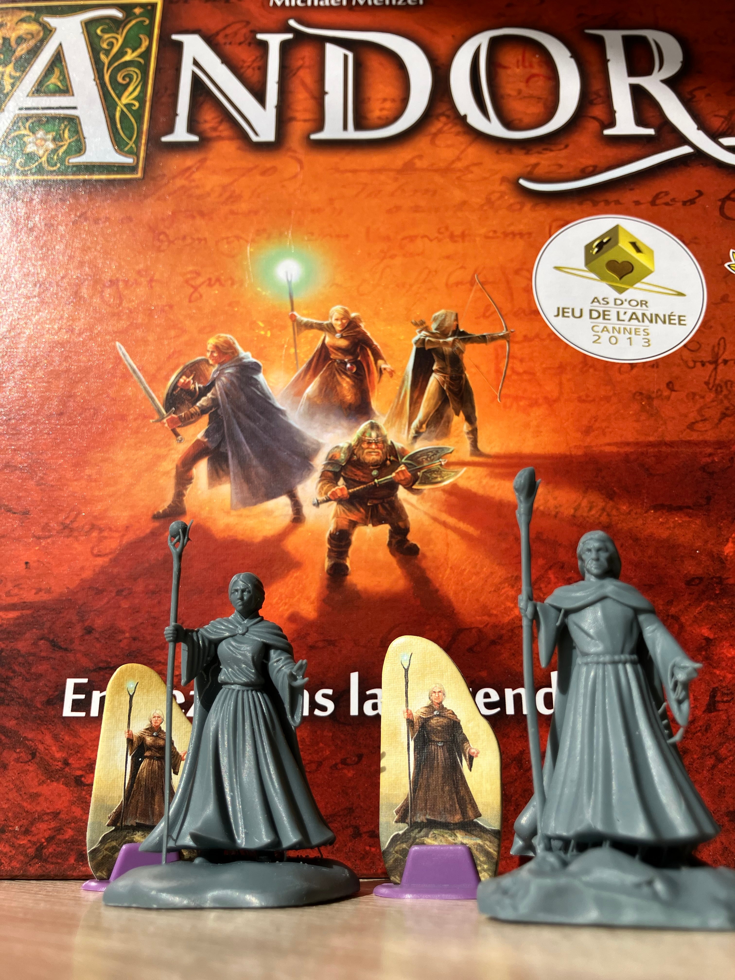 Figurine résine pour le de plateau Les légendes d'Andor
