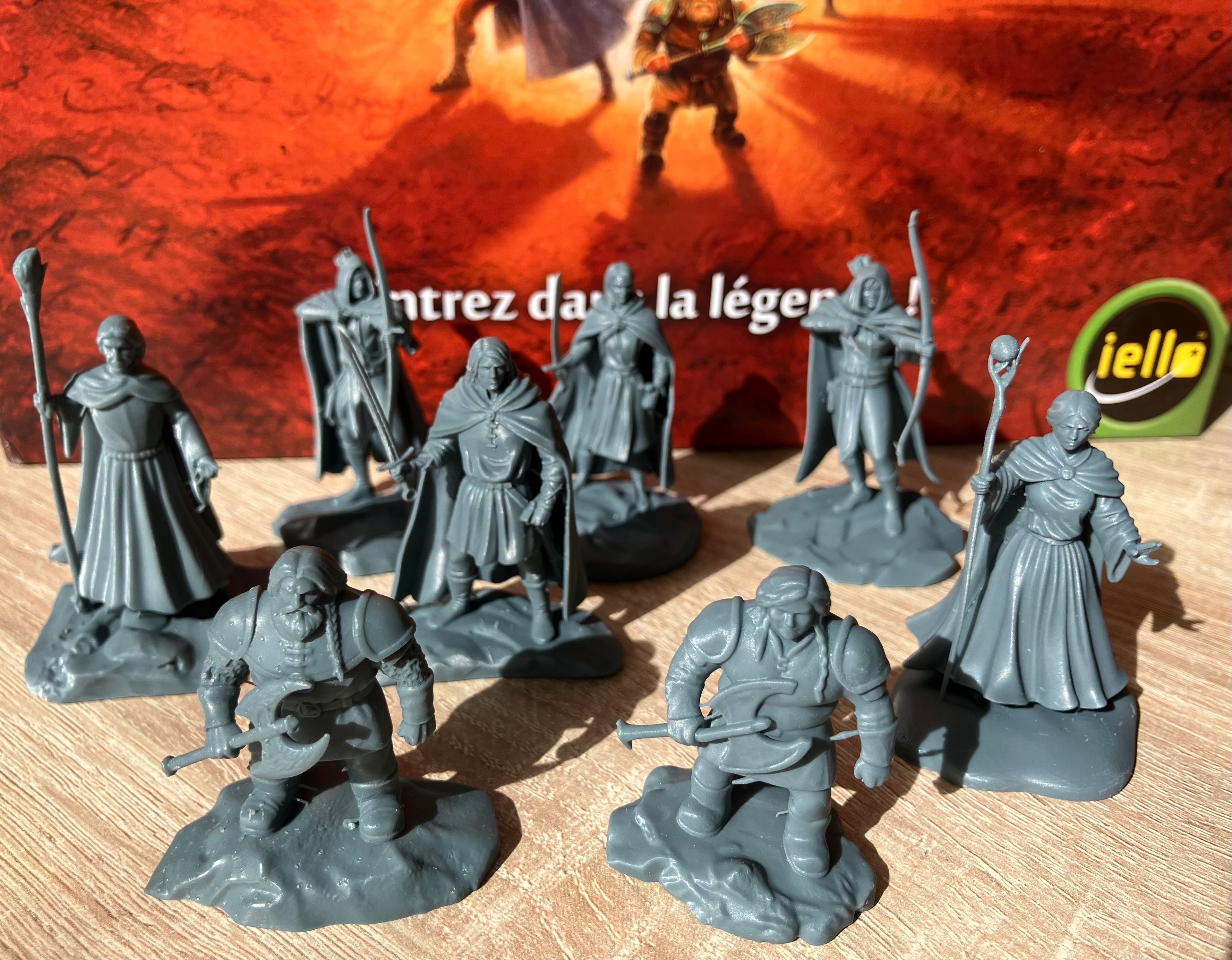 Figurine résine pour le de plateau Les légendes d'Andor