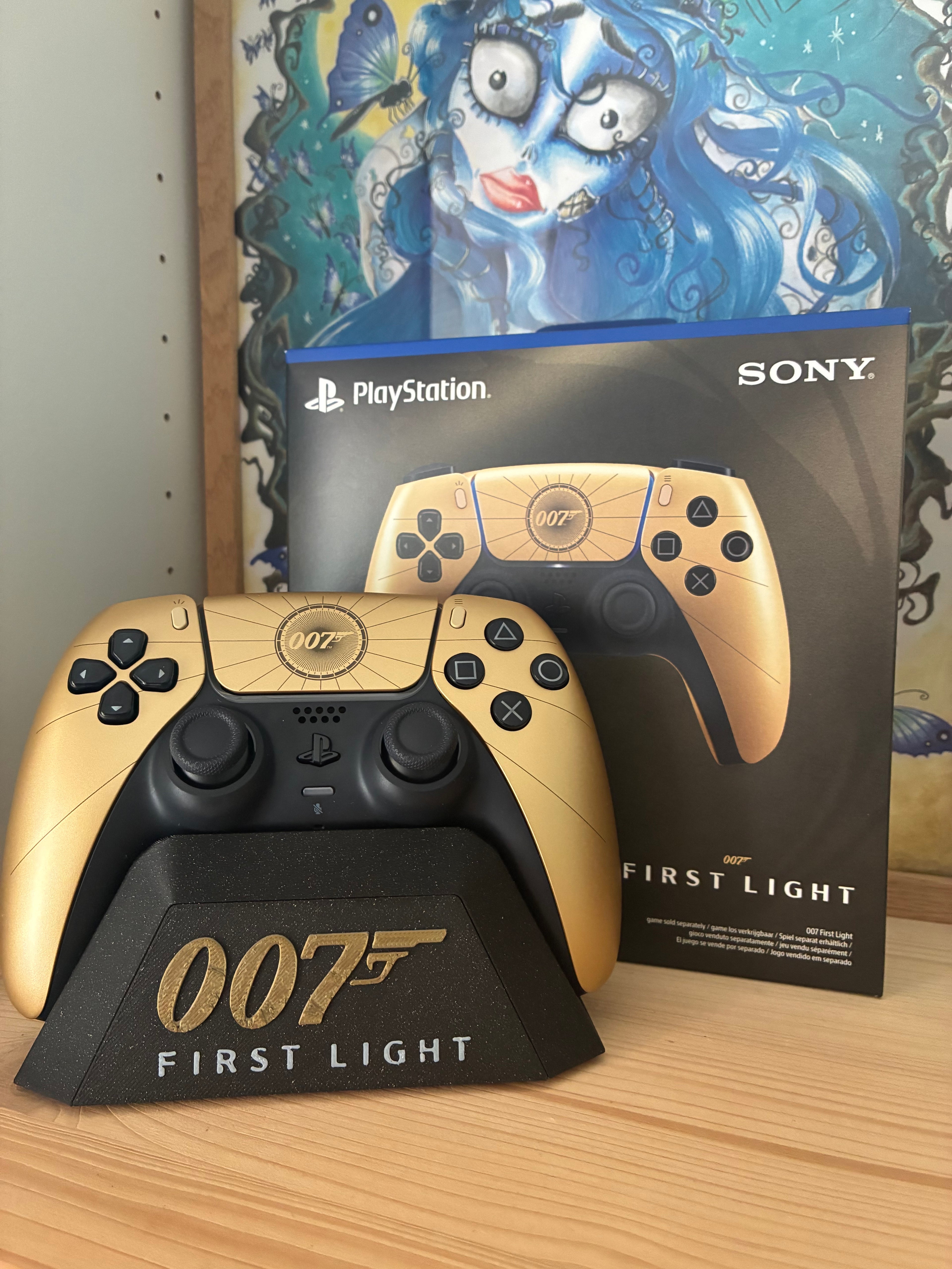 Support pour manette PS5 thème 007 - First Light