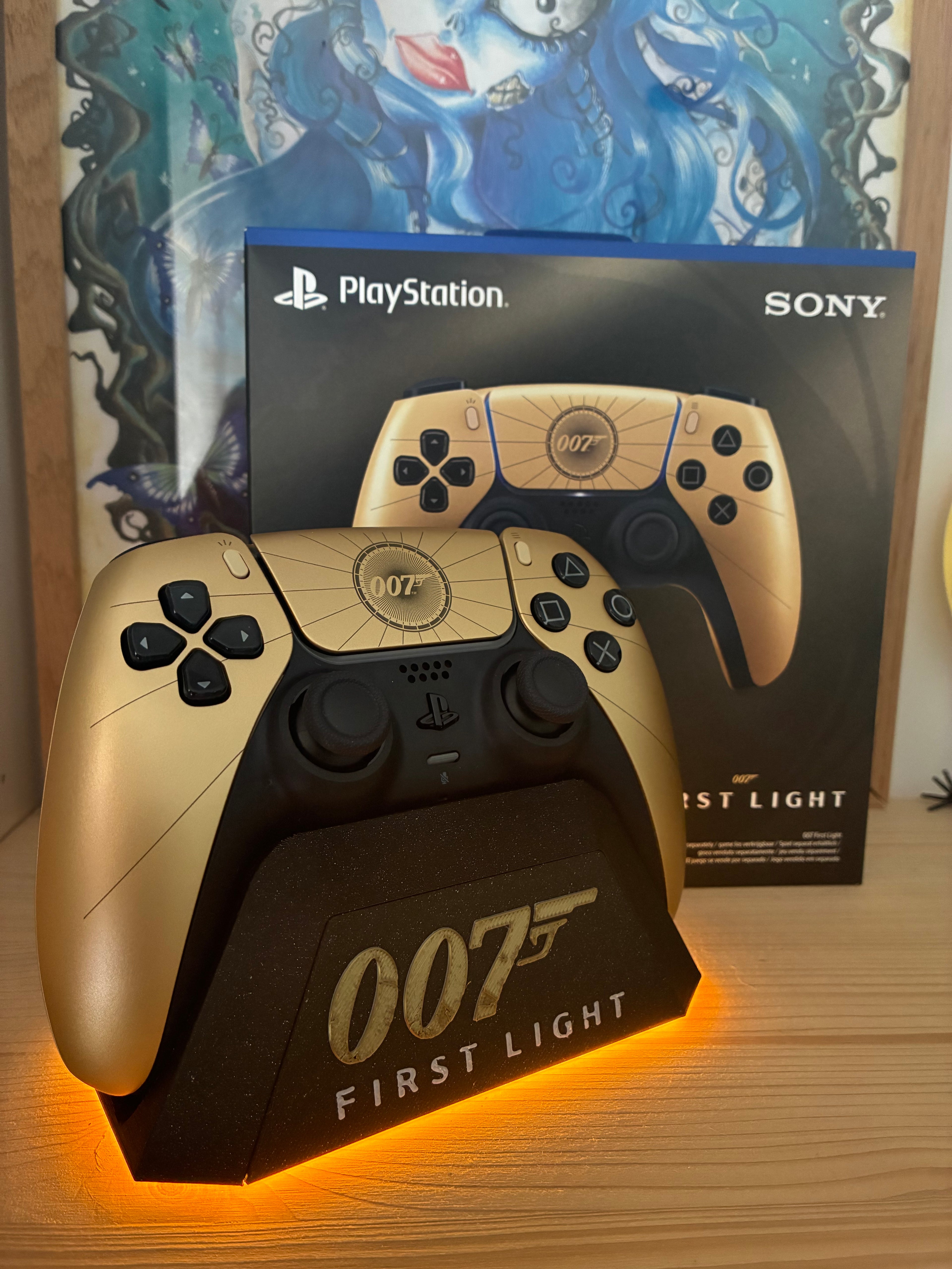 Support pour manette PS5 thème 007 - First Light