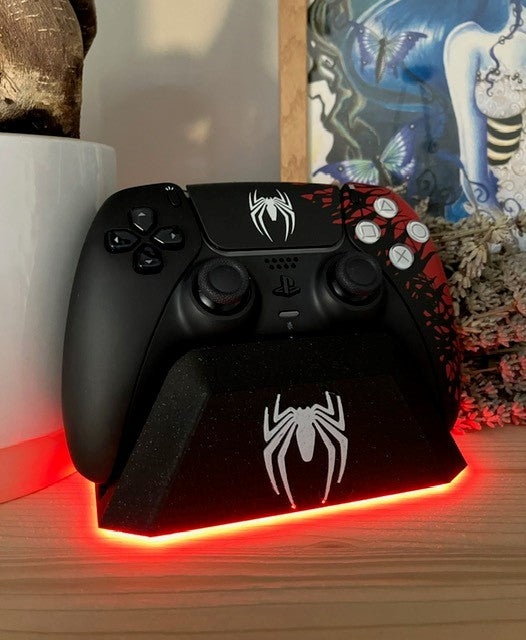 Support pour manette PS5 thème Spiderman