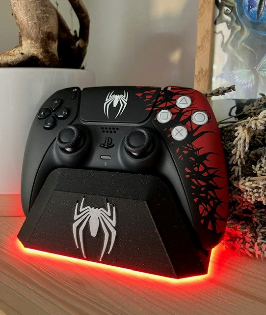 Support pour manette PS5 thème Spiderman