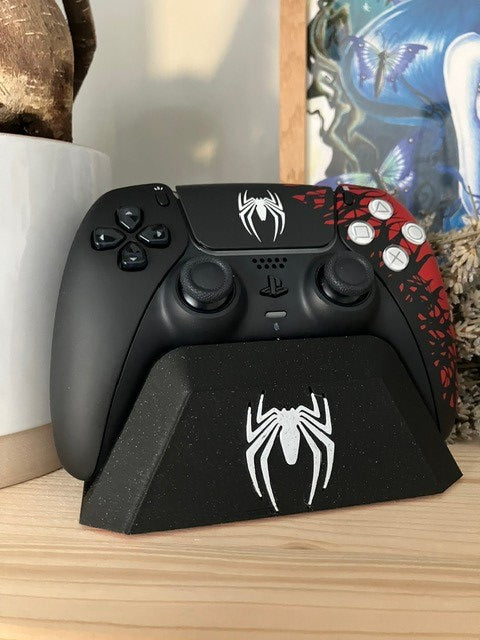 Support pour manette PS5 thème Spiderman