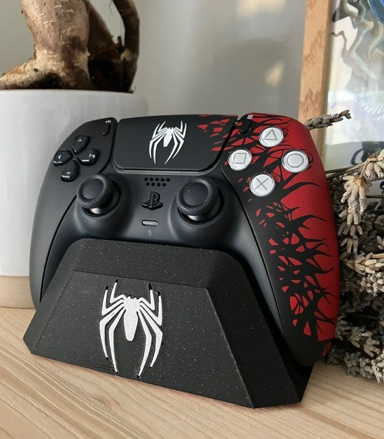 Support pour manette PS5 thème Spiderman